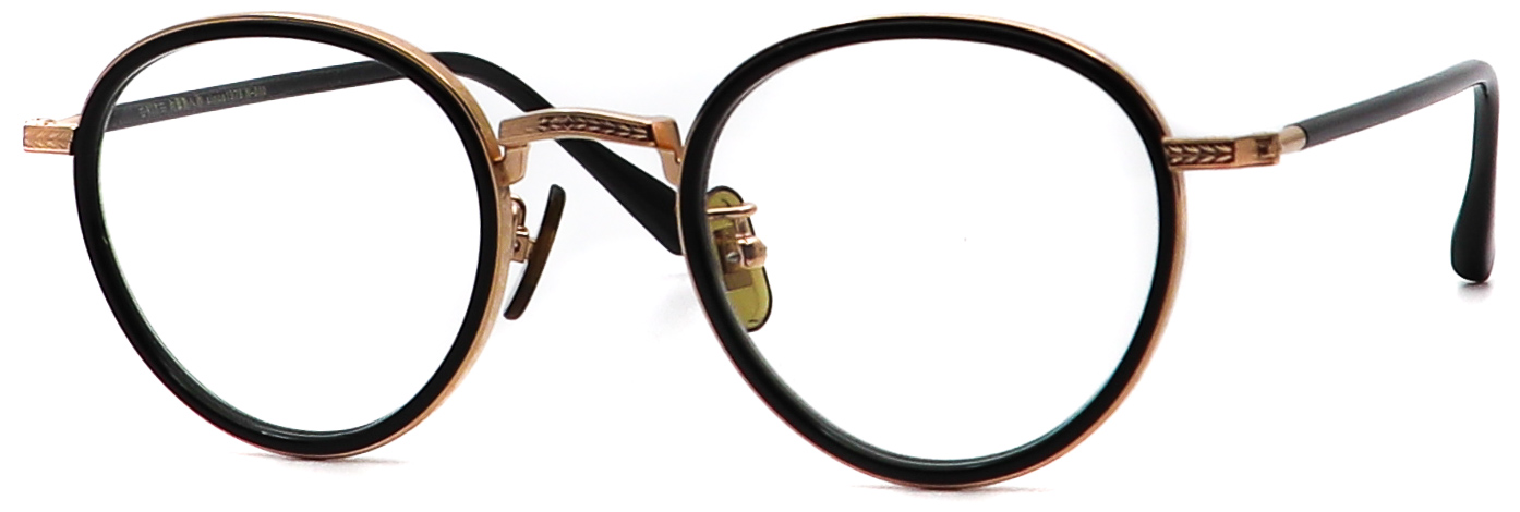 眼鏡のカラータイプC-1 Black/RoseGold