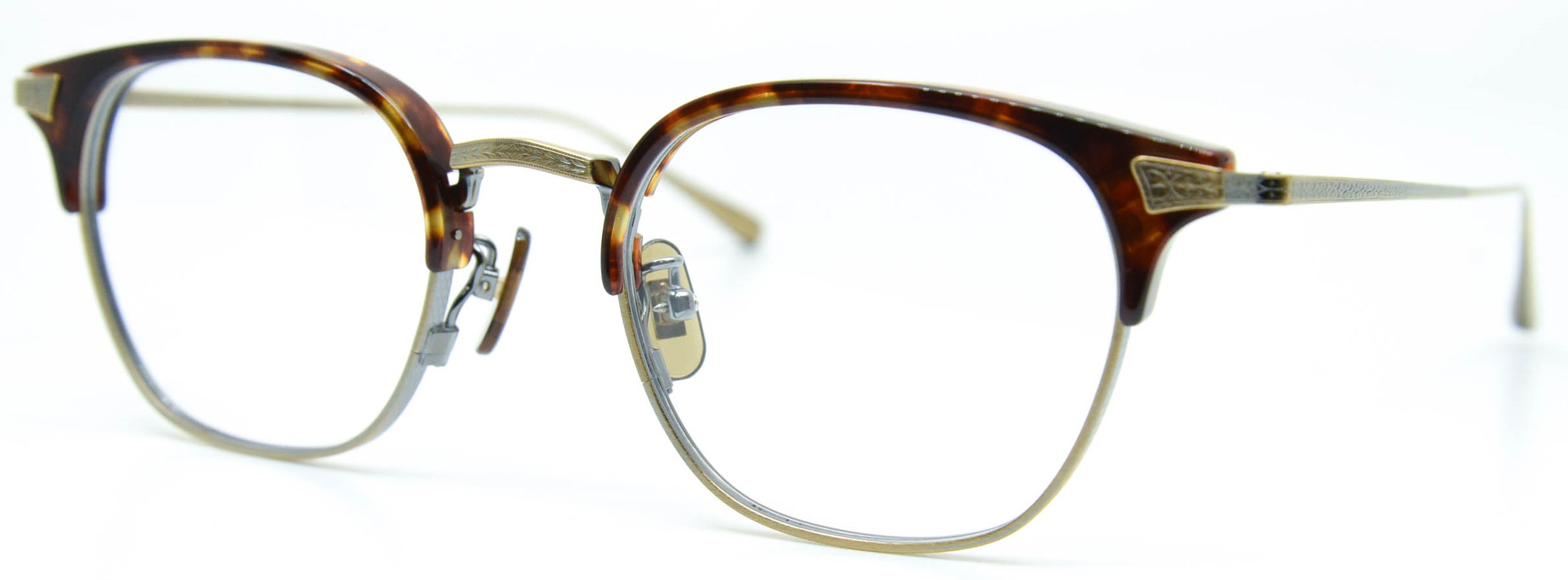 眼鏡のカラータイプC-2 Tortoise/At-Gold