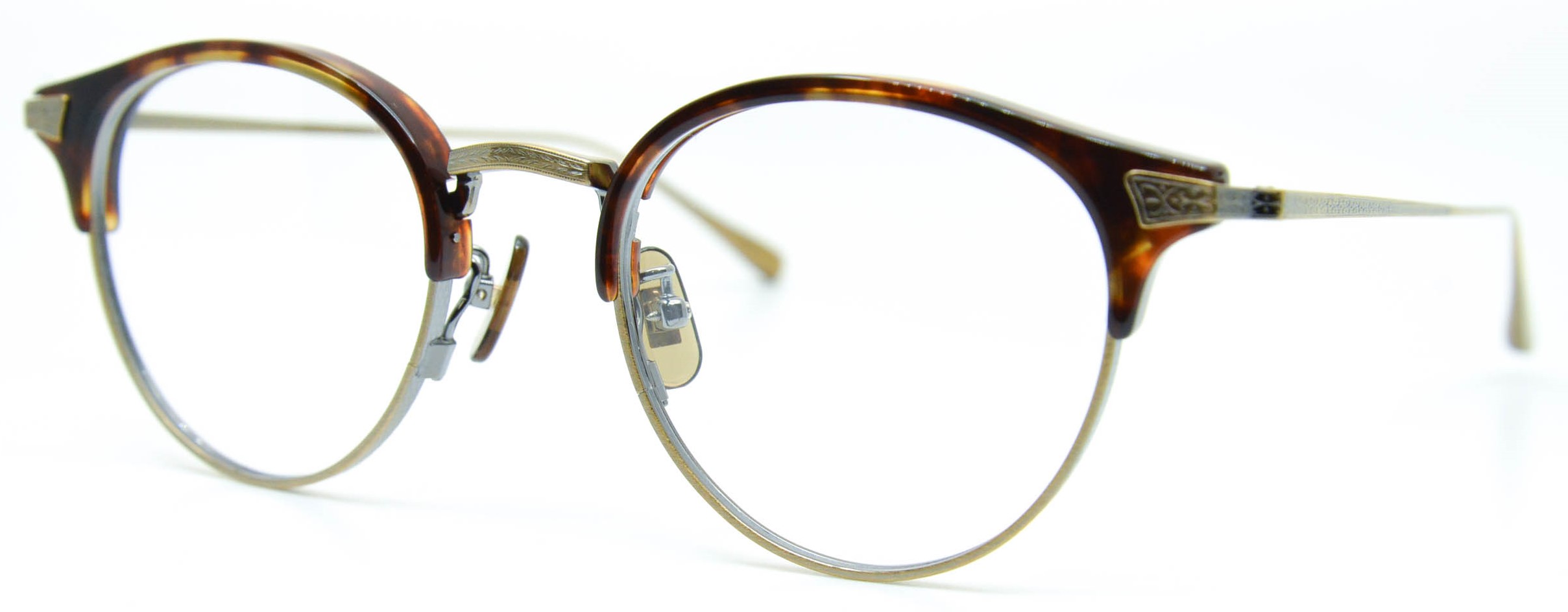 眼鏡のカラータイプC-2 Tortoise/At-Gold