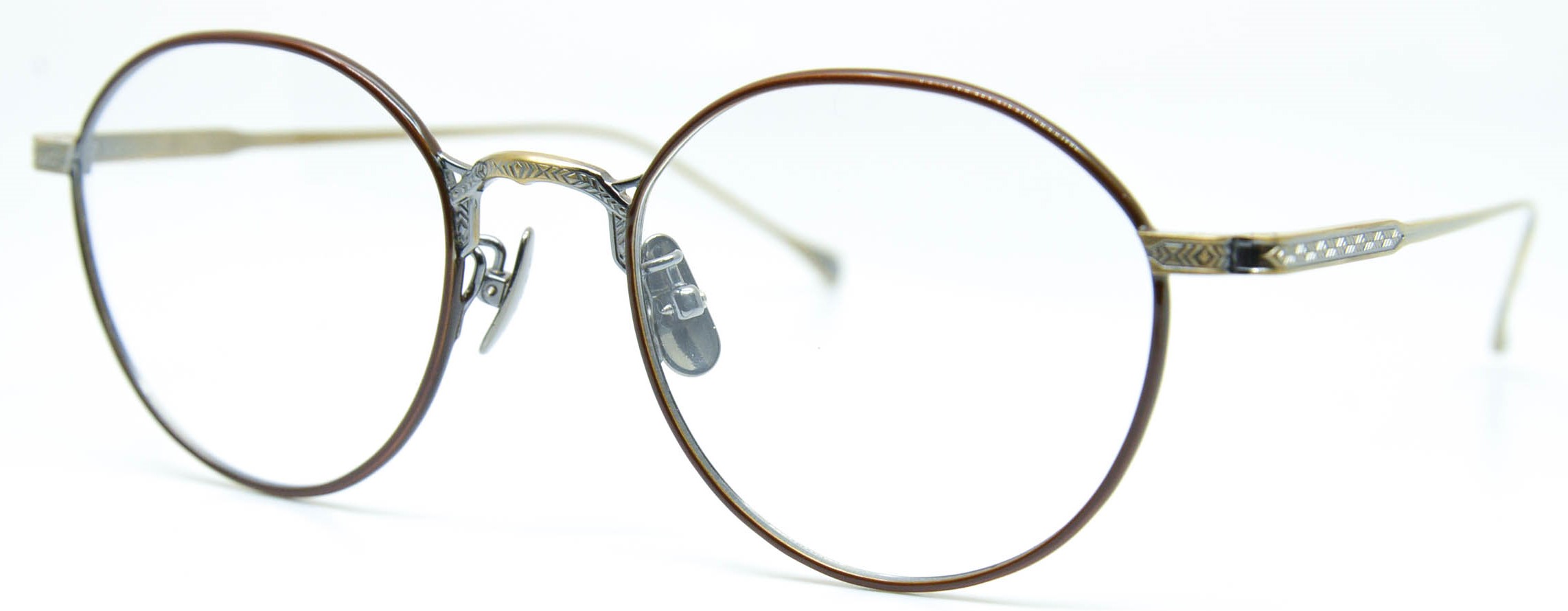 眼鏡のカラータイプC-3 Brown/At-Gold