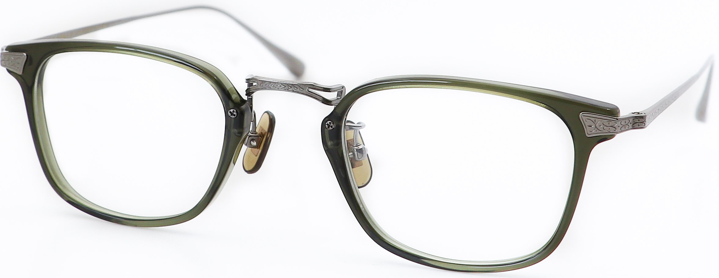 眼鏡のカラータイプC-4 Khaki/Gray