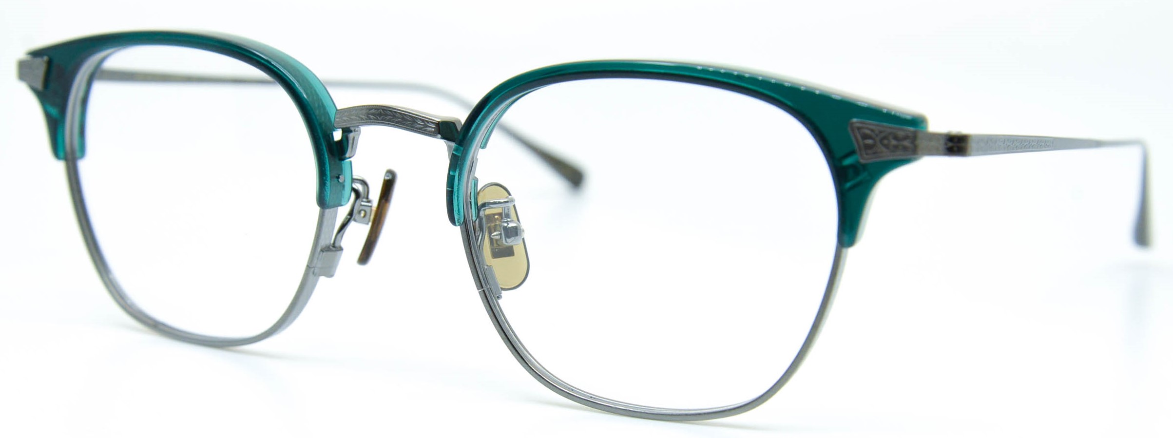 眼鏡のカラータイプC-5 Green/Gray