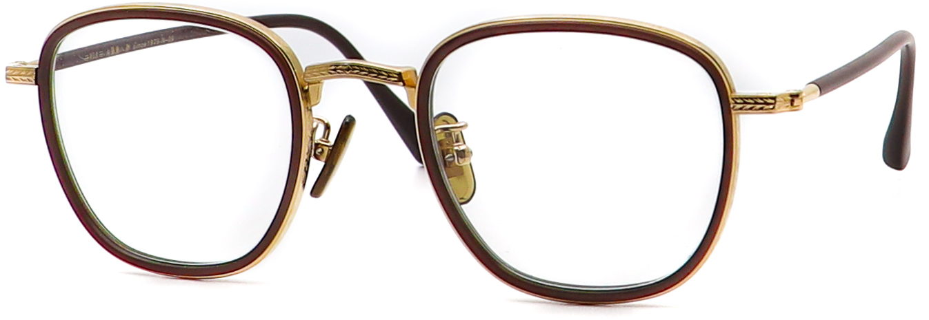 眼鏡のカラータイプC-7 Choco-Brown.Matt/Gold