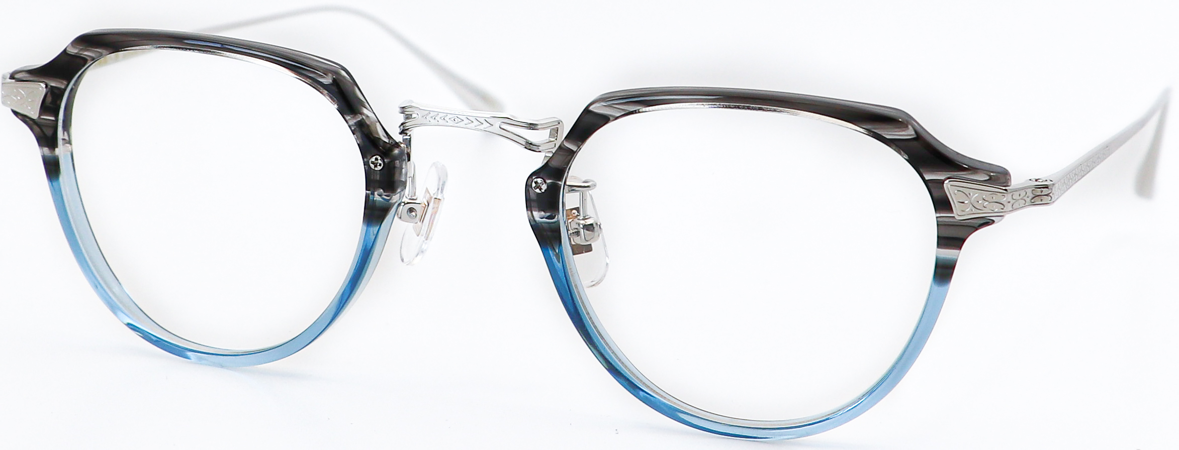 眼鏡のカラータイプC-5 Gray-Blue/Silver