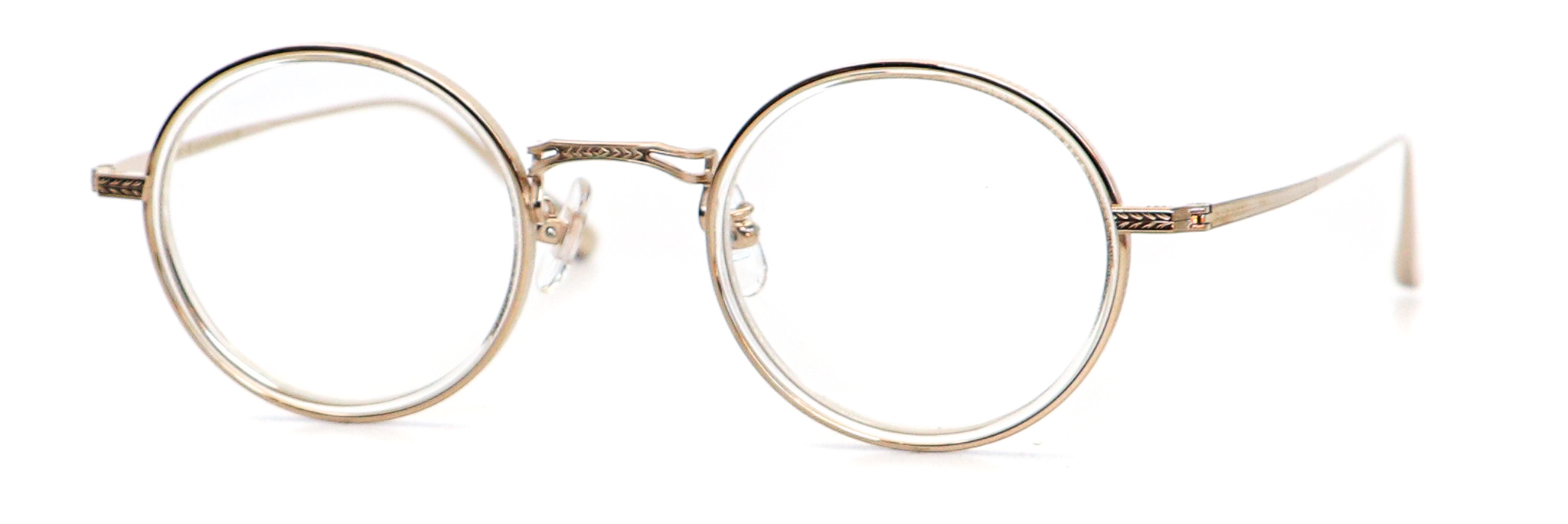 眼鏡のカラータイプC-1 Clear/Gold