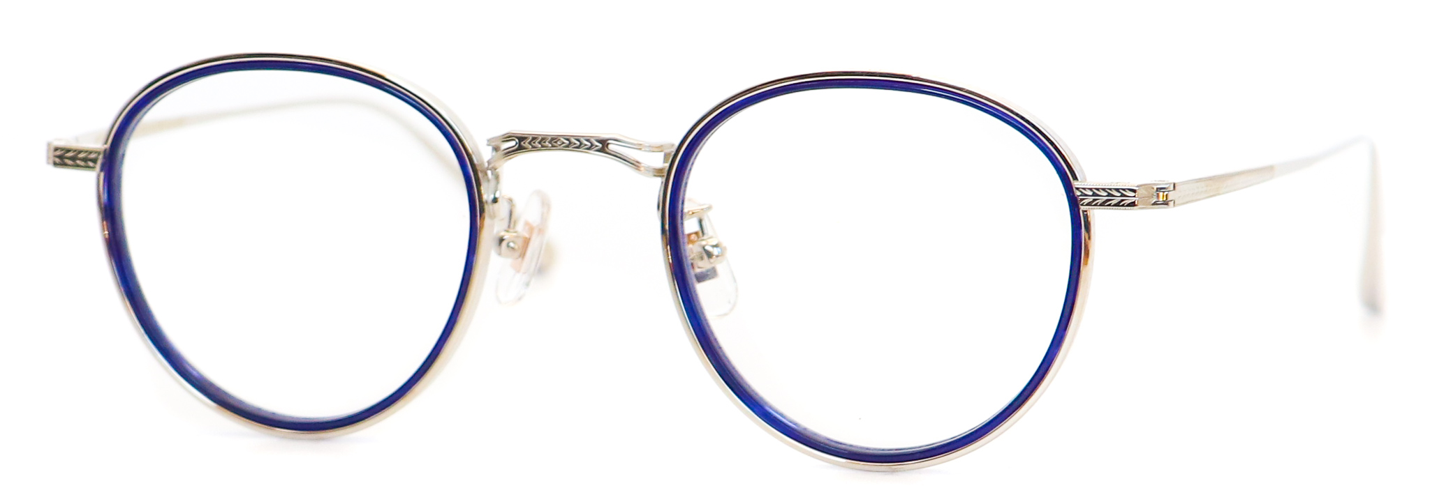 眼鏡のカラータイプC-2 Blue/Silver