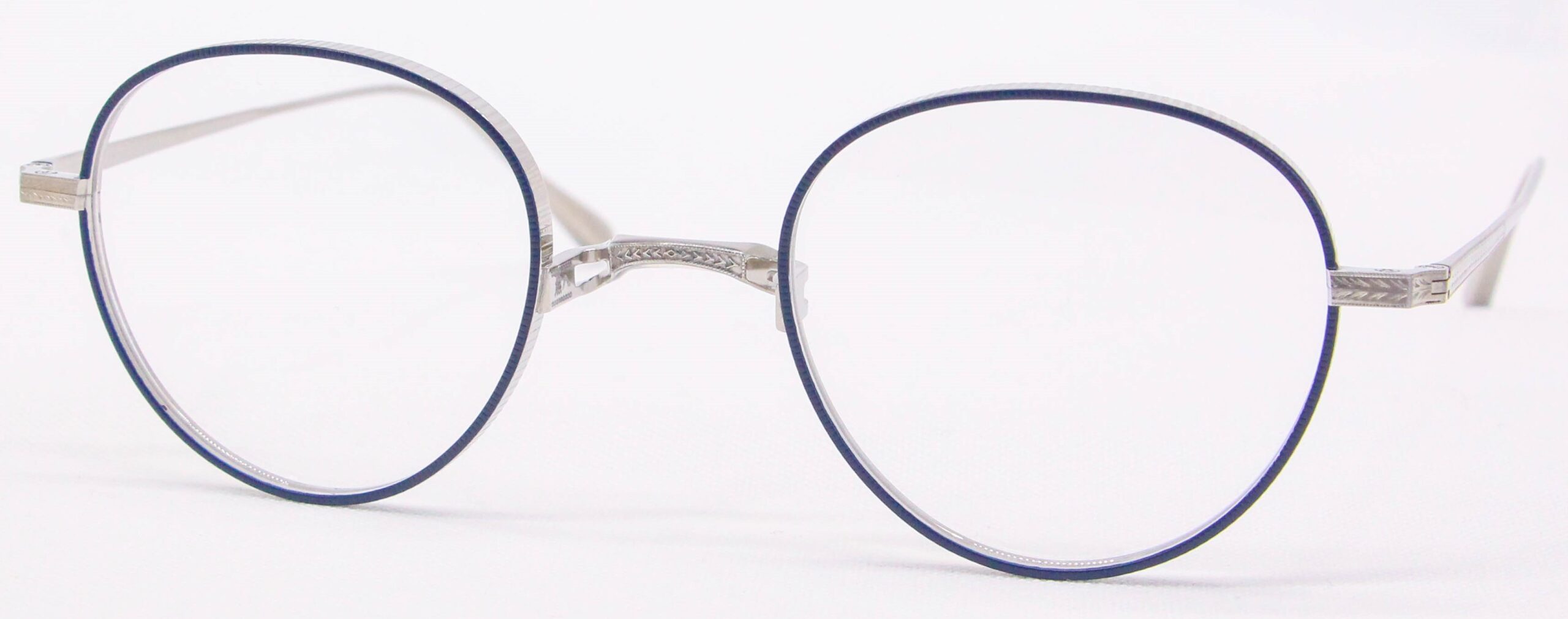 眼鏡のカラータイプC-2 Blue-Matt/Silver