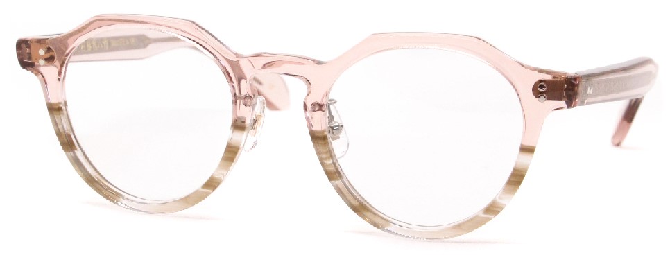 眼鏡のカラータイプC-7 Pink/Brown-Sasa