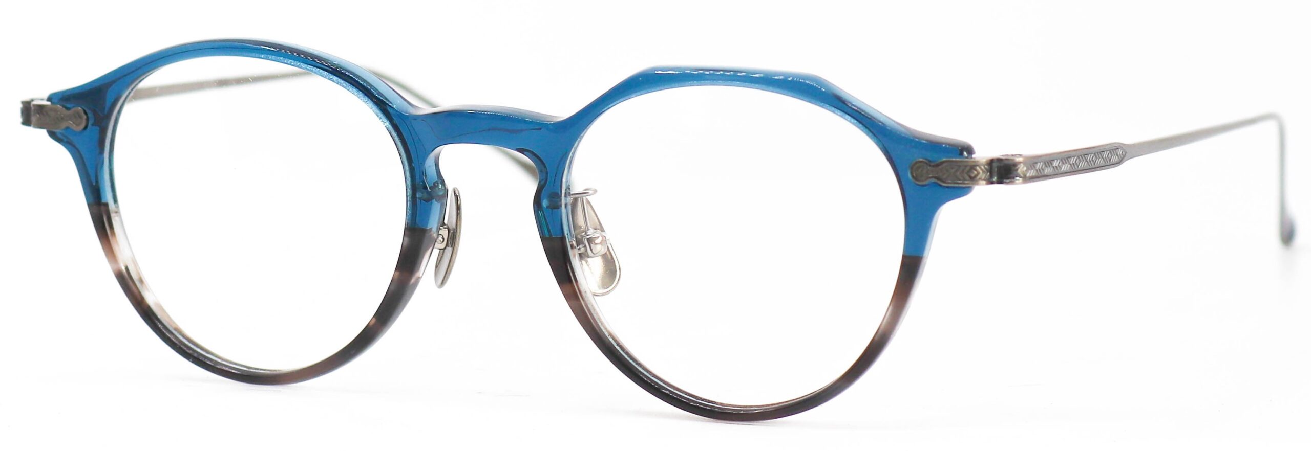 眼鏡のカラータイプC-6 Blue-GraySasa/At-Silver