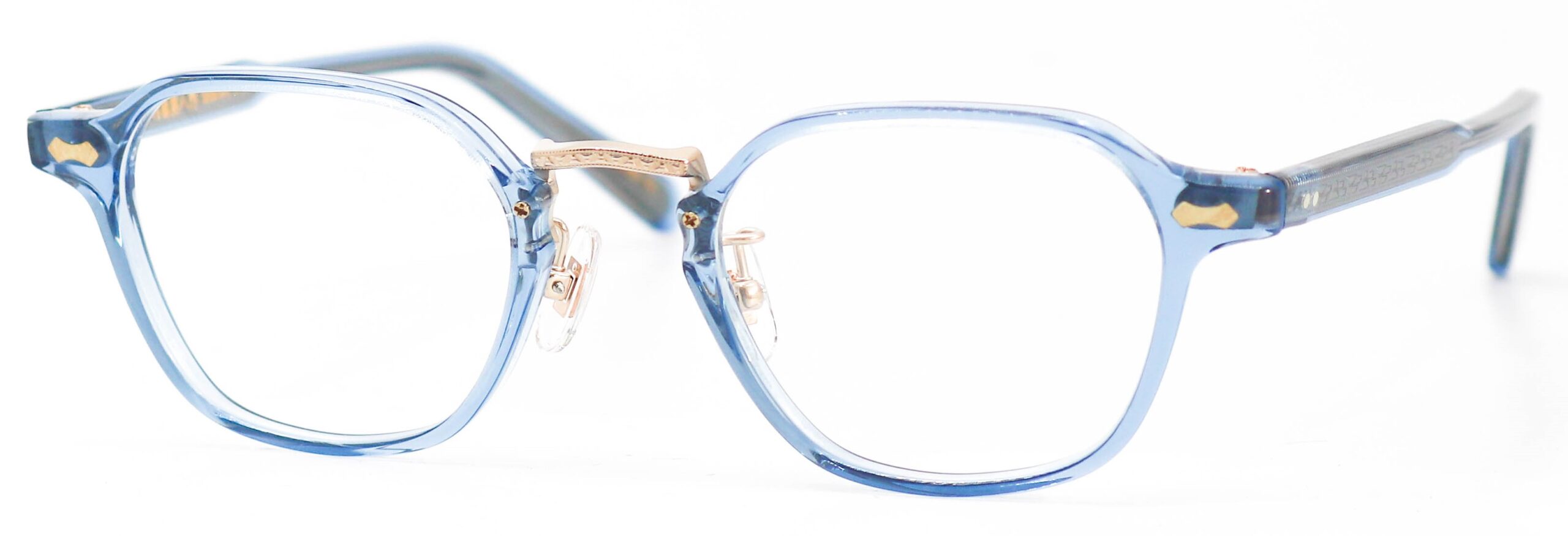眼鏡のカラータイプC-3 ICEBlue/Gold