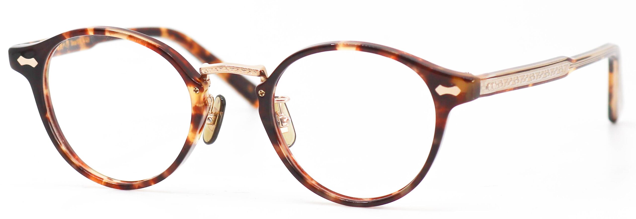 眼鏡のカラータイプC-2 Demi-Clear/Gold