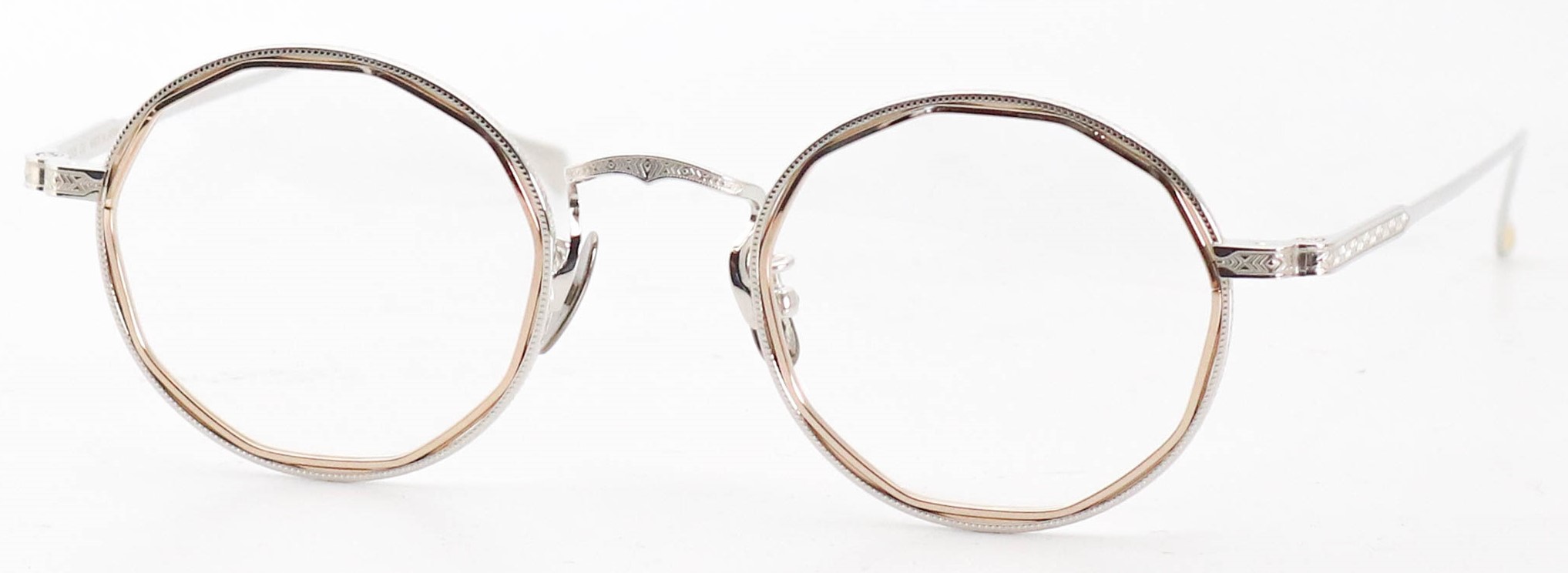 眼鏡のカラータイプC-2 Gold/Silver