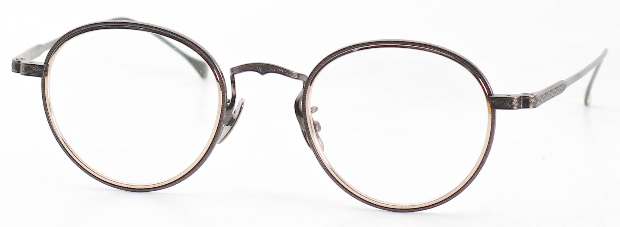 眼鏡のカラータイプC-4 Gold/Gray-Matt