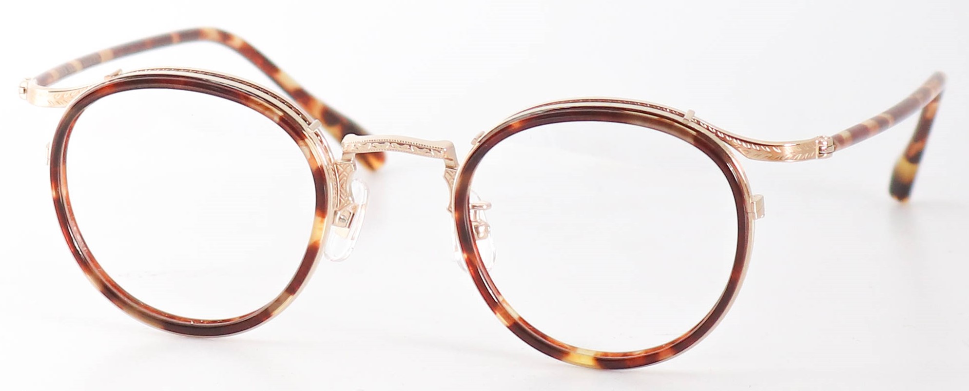 眼鏡のカラータイプC-2 Demi/Gold