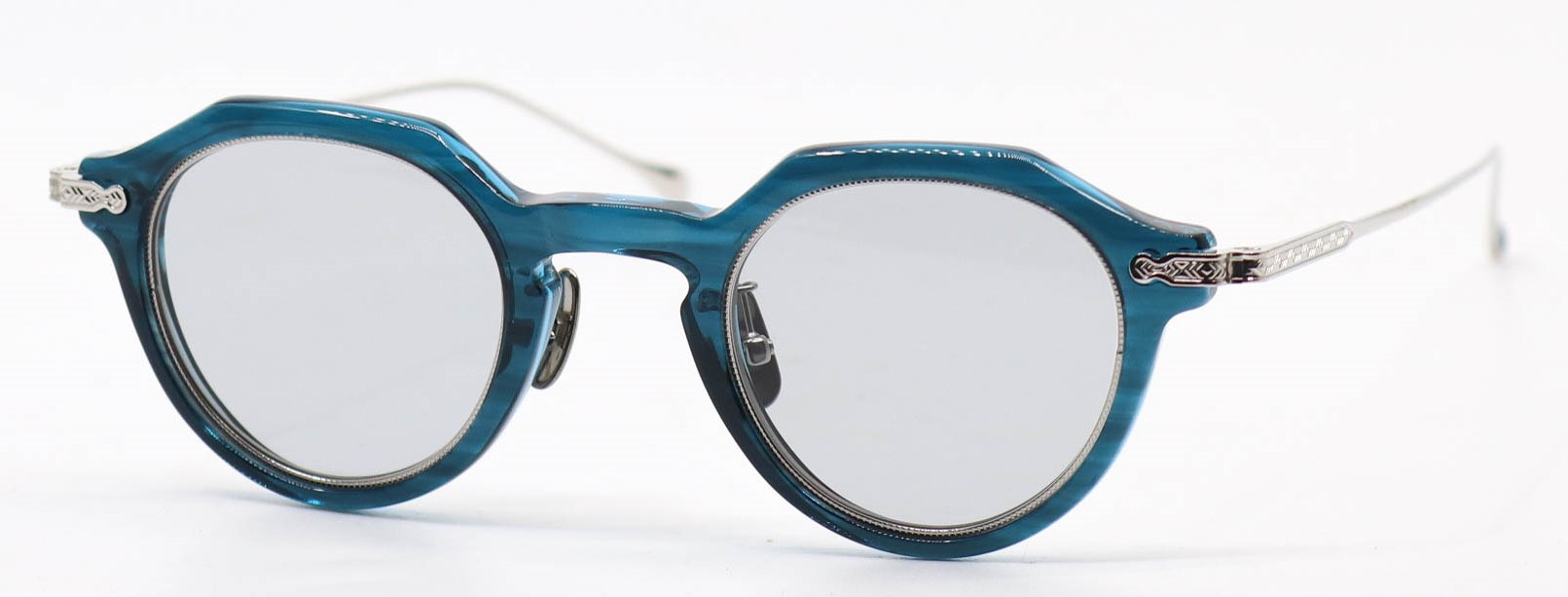 眼鏡のカラータイプC-4 Gray-Blue/Silver