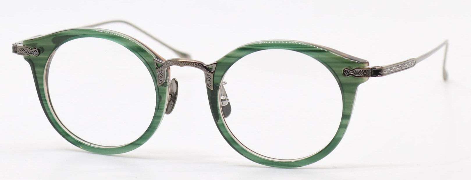 眼鏡のカラータイプC-5 Green-Brown/At-Gold