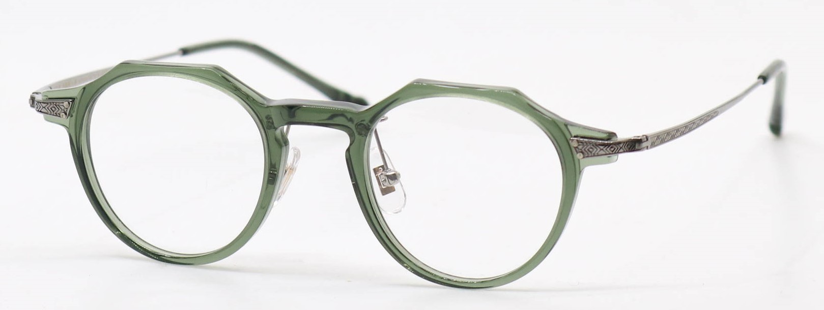 眼鏡のカラータイプC-5 Khaki/Gray