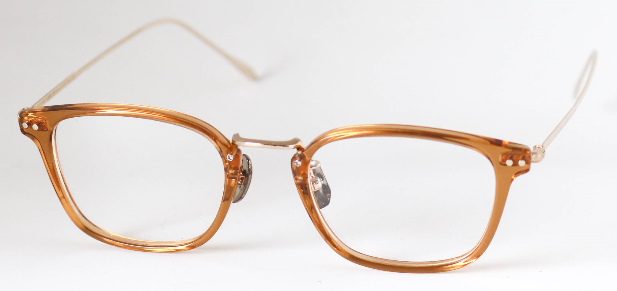 眼鏡のカラータイプC-4 Light-Brown/Gold