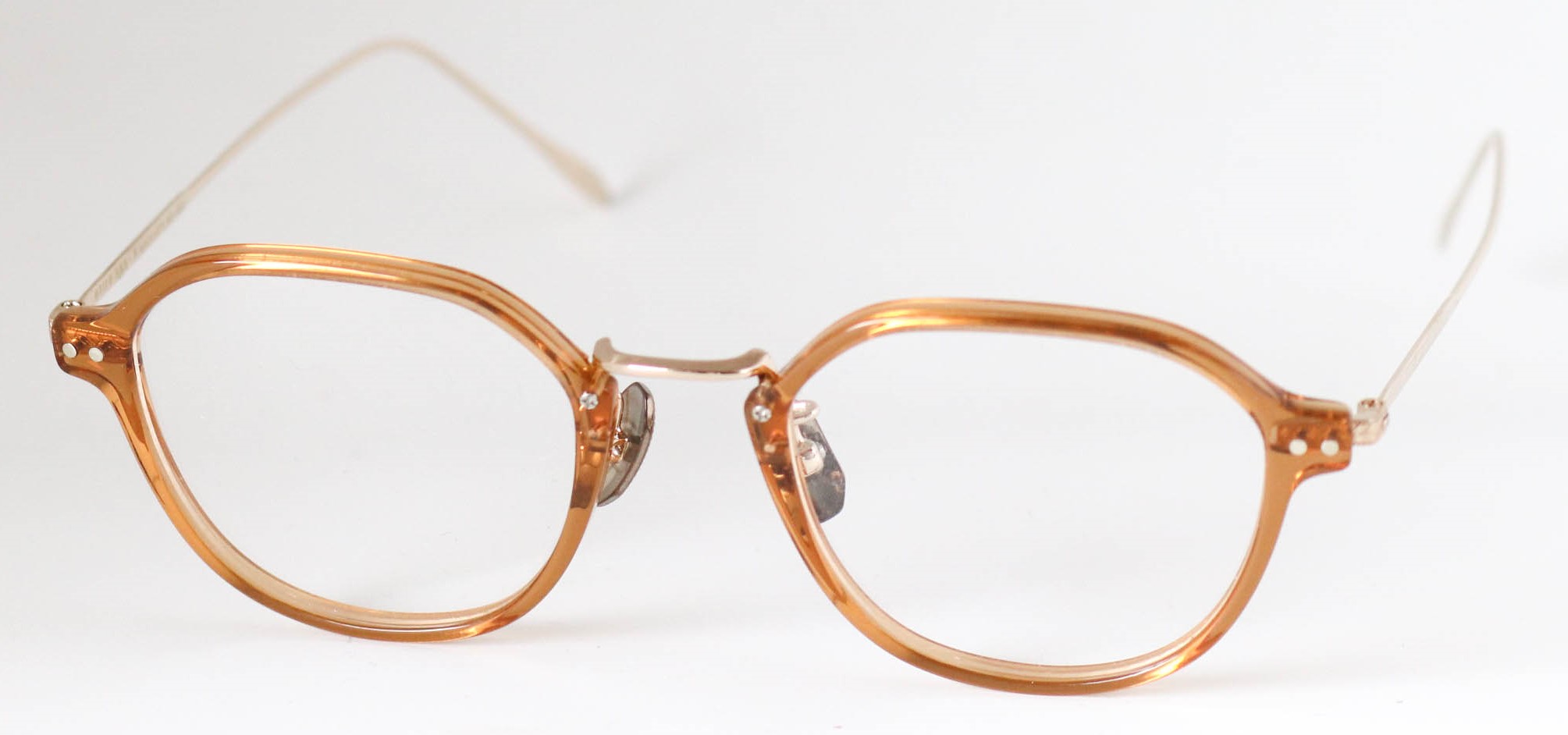 眼鏡のカラータイプC-4 Light-Brown/Gold