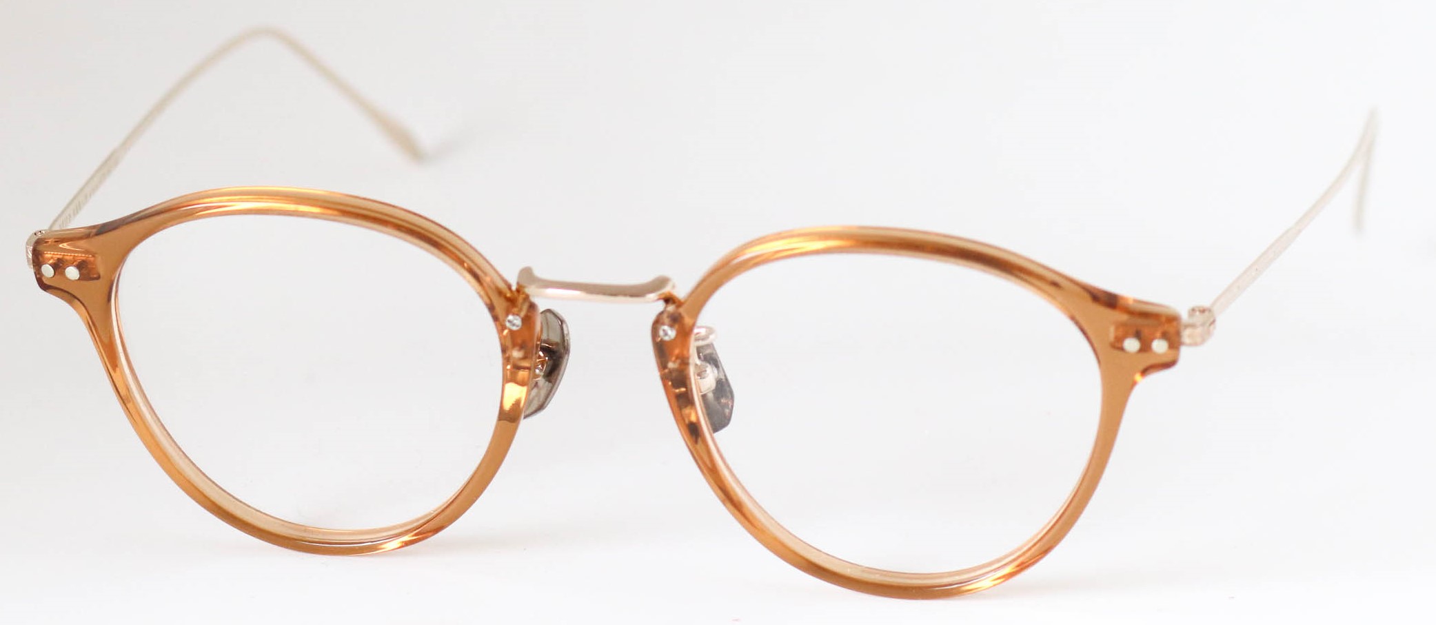 眼鏡のカラータイプC-4 Light-Brown/Gold