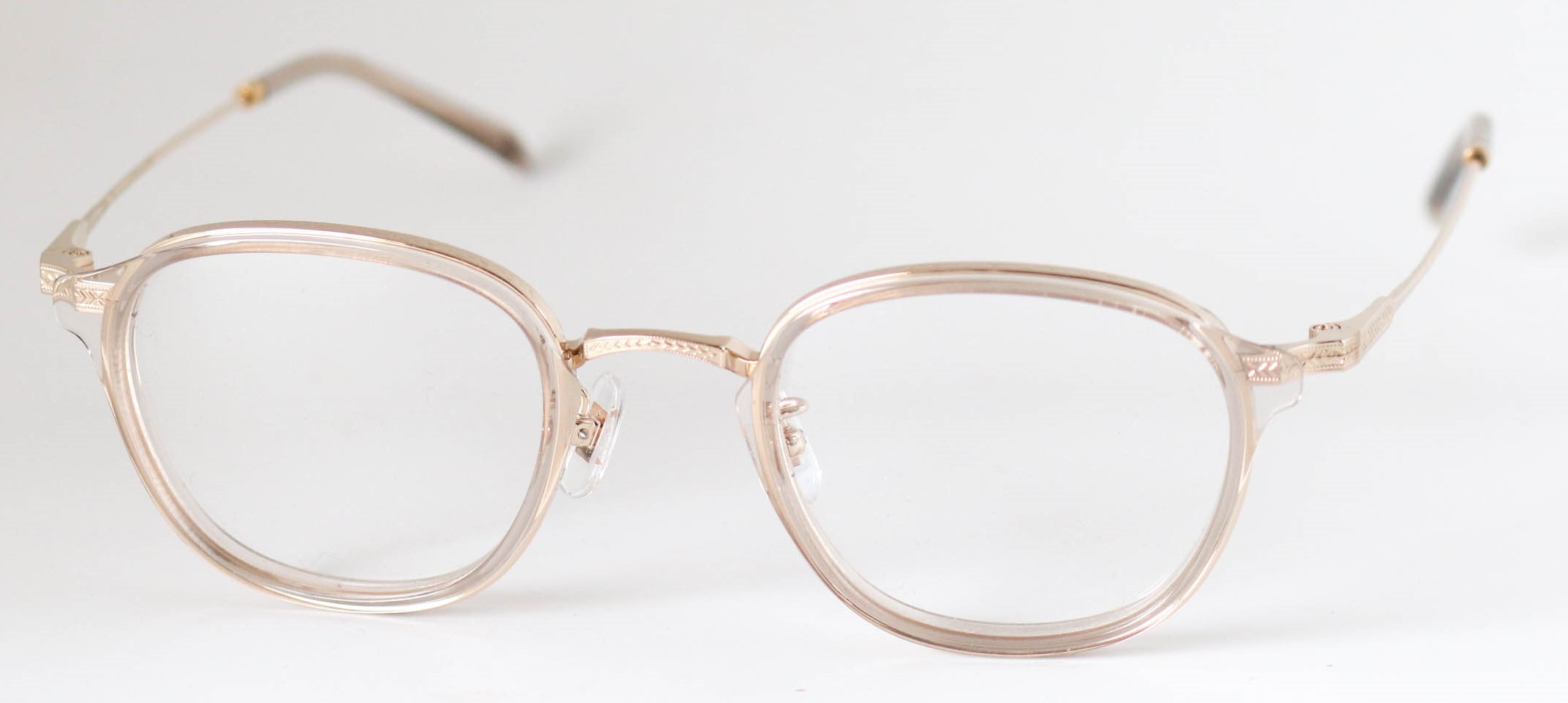 眼鏡のカラータイプC-6 Light-Brown/Gold