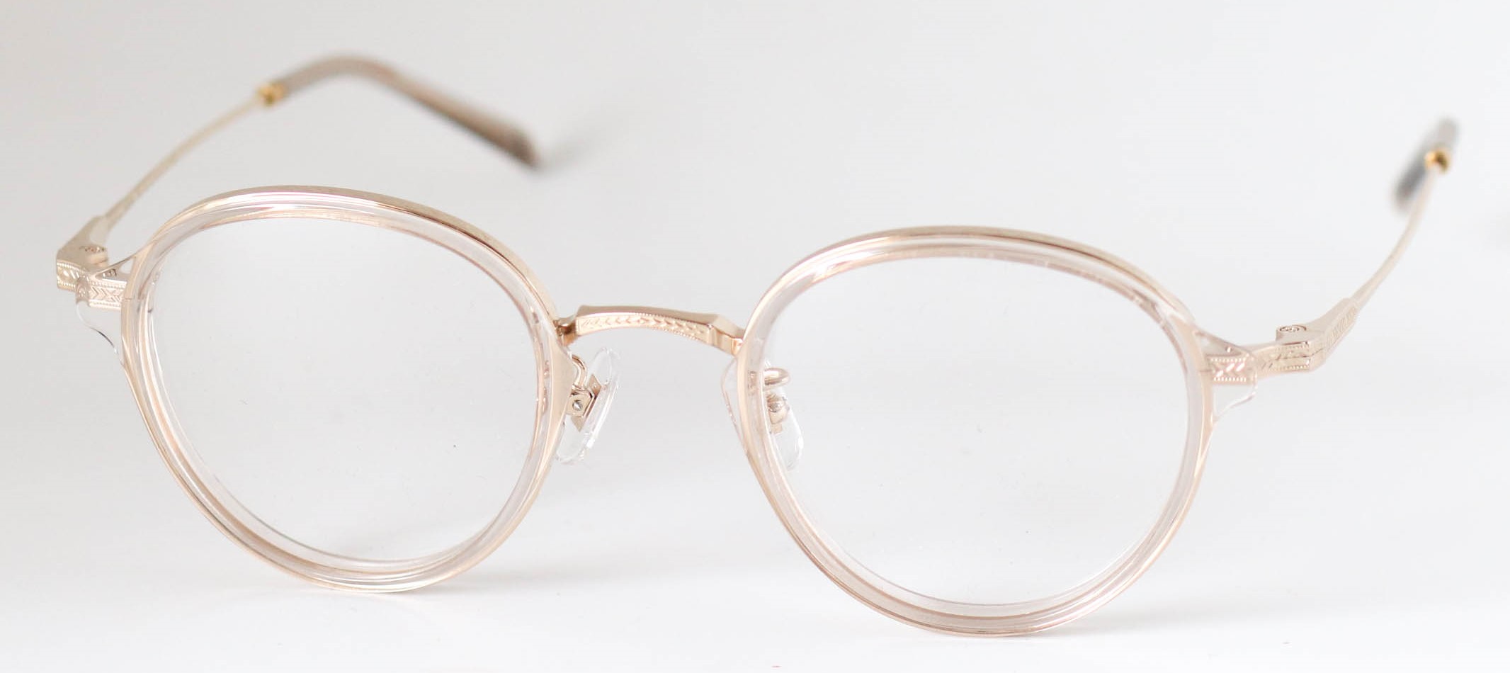 眼鏡のカラータイプC-6 Light-Brown/Gold