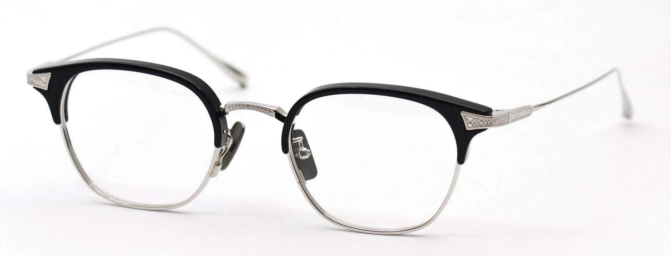 眼鏡のカラータイプC-1 Black/Silver