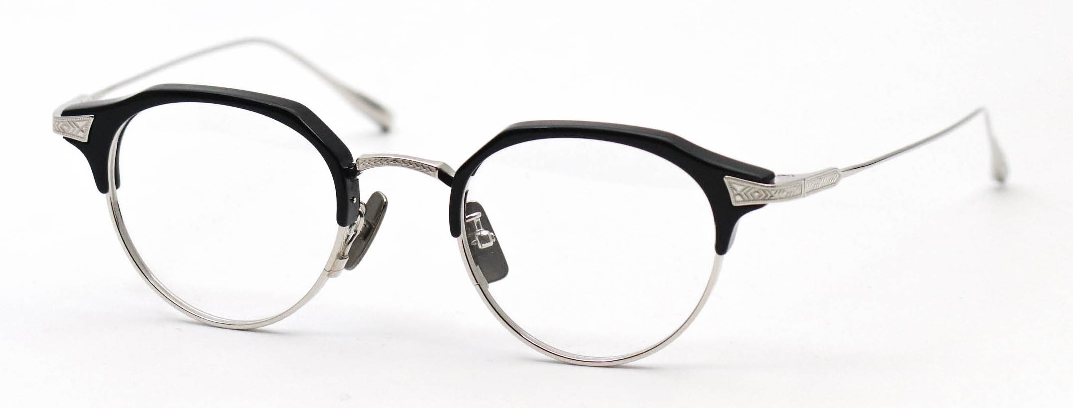 眼鏡のカラータイプC-1 Black/Silver