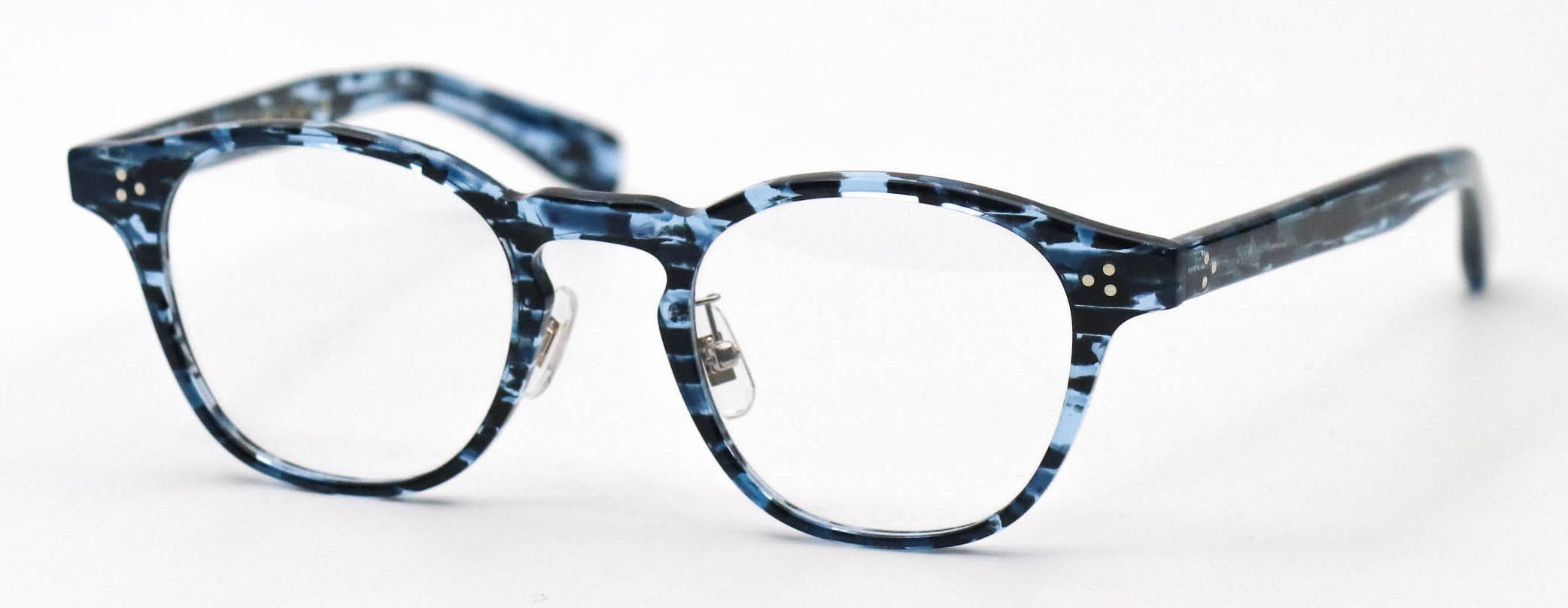 眼鏡のカラータイプC-3 Blue-Tortoise