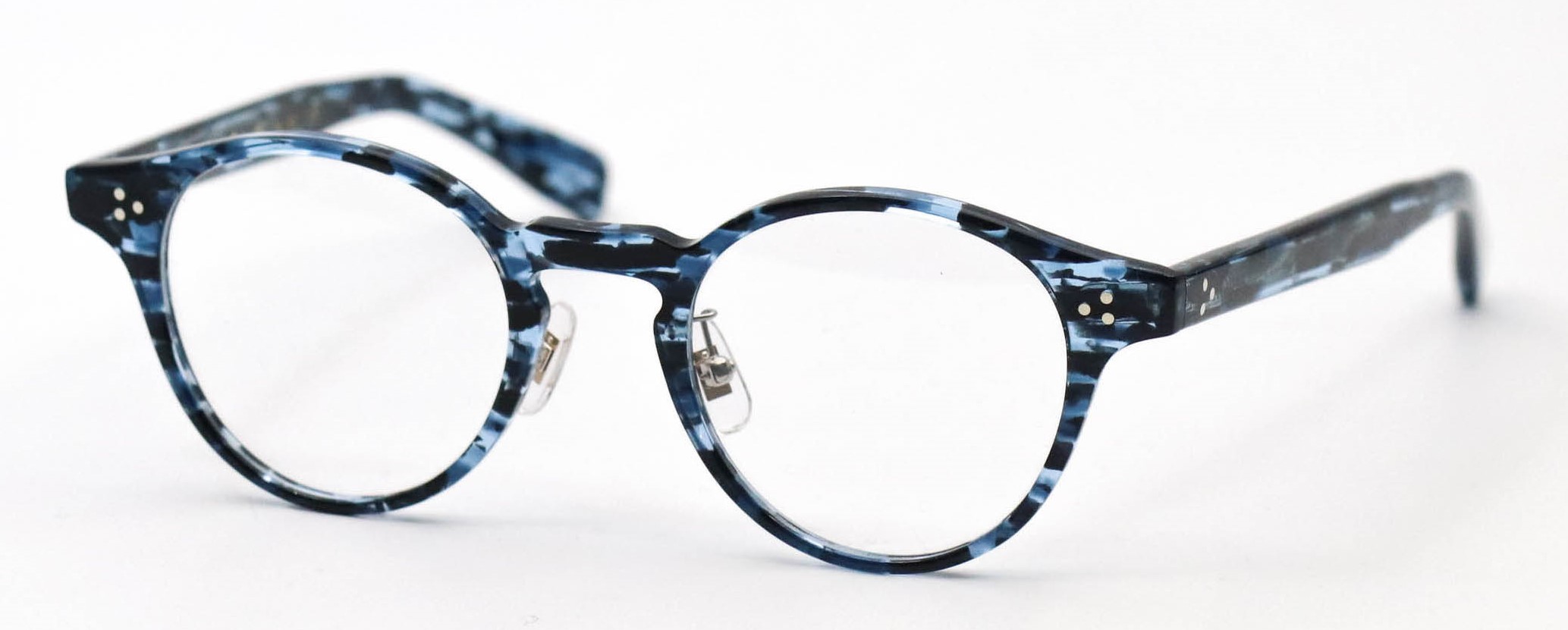 眼鏡のカラータイプC-3 Blue-Tortoise