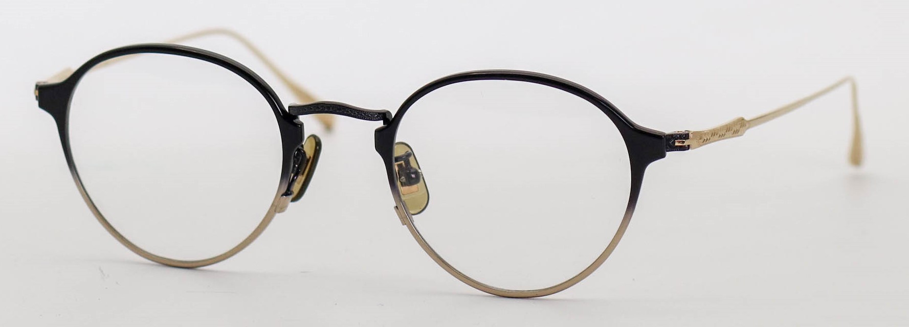 眼鏡のカラータイプC-5 Black-gradation/Gold