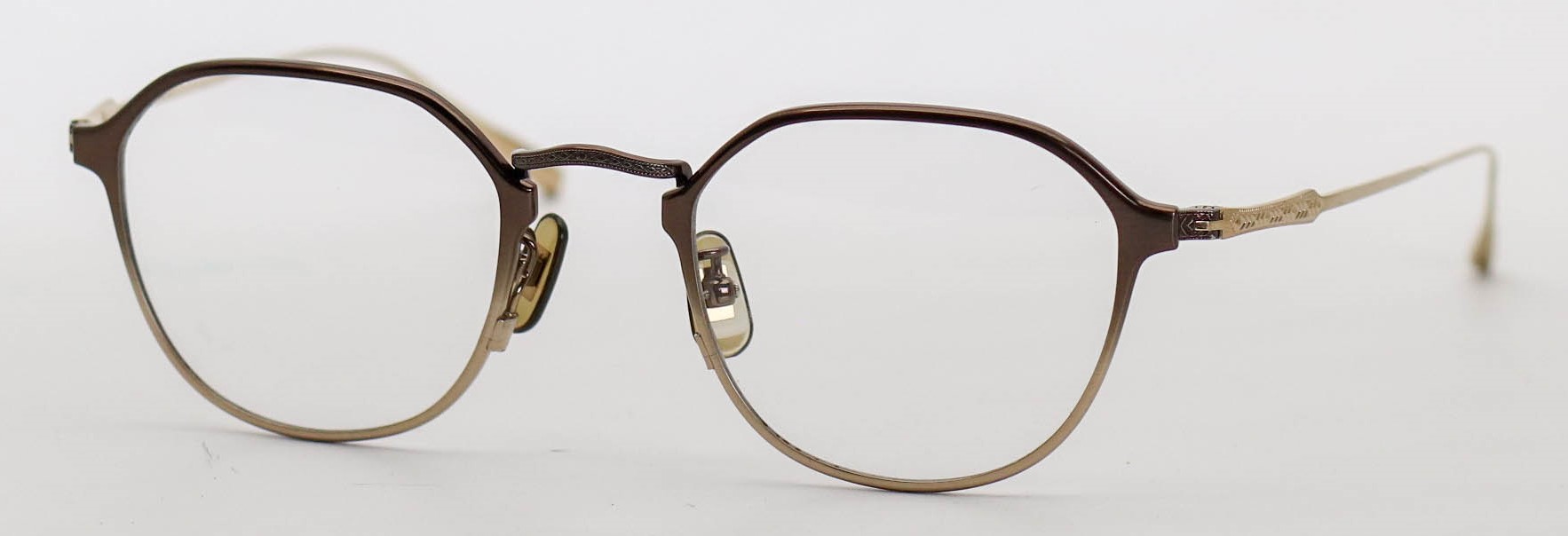 眼鏡のカラータイプC-6 Brown-gradation/Gold