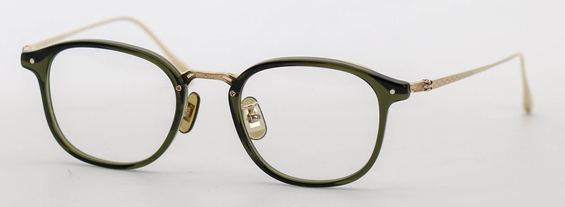眼鏡のカラータイプC-5 Khaki/Gold